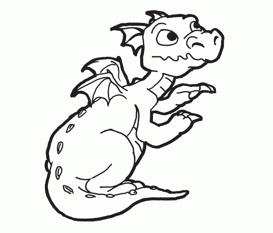 Plansa de colorat cu How to train your dragon 53 49